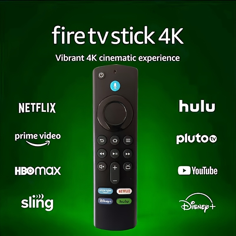 Control Remoto Mando a distancia del decodificador de plástico para   Fire TV Box/ Fire TV Stick 4K Hugtrwg Para estrenar