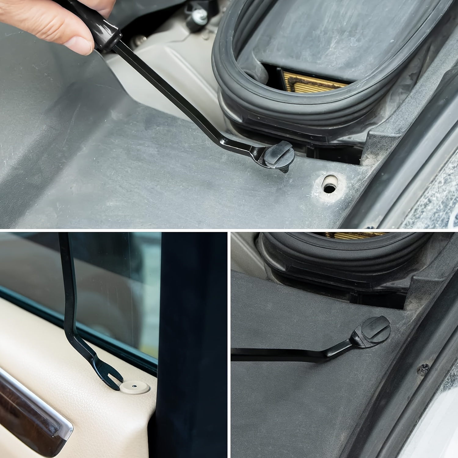 Portable Auto Car Radio Panel Door Clip Panel Trim Dash Audio