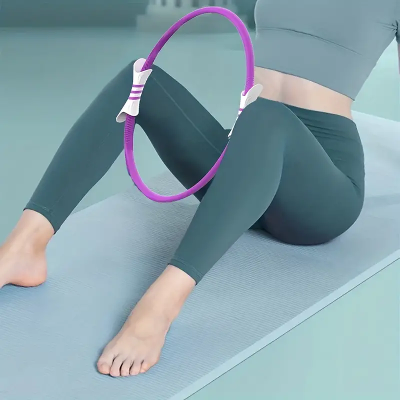 Yoga Pilates Circle Fitness Magic Ring Back Stretching Body - Temu