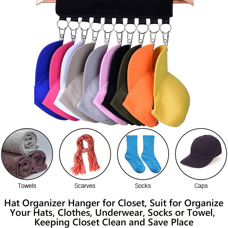 1pc Foldable 8-clip Clothes Hanger For Drying And Storing Baby Clothes,  Socks, Hats, Etc.