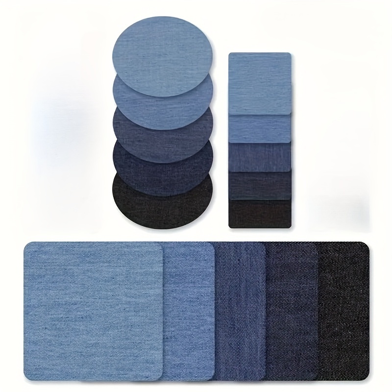 Self adhesive Denim Patch Fabric Repairing Supplies Clothing - Temu