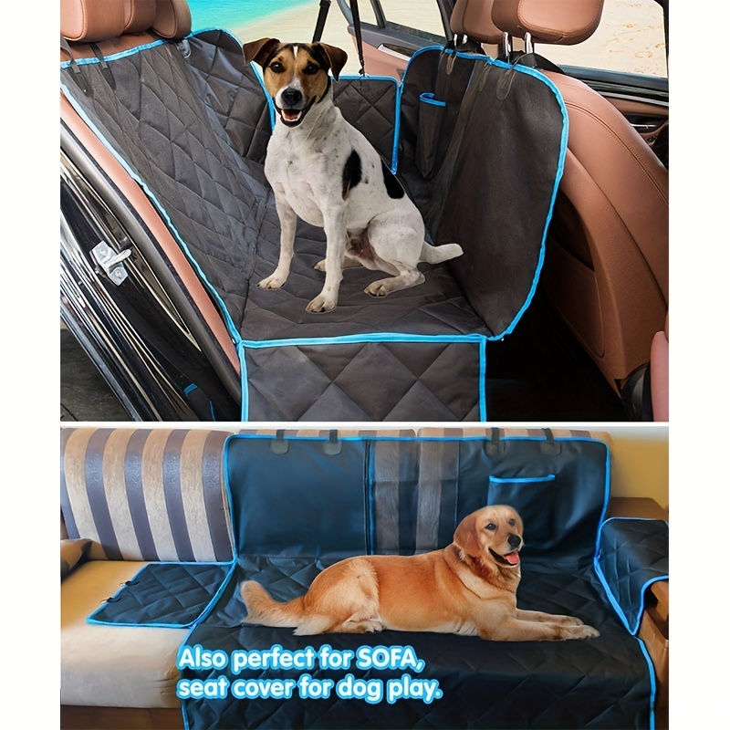 Rear Seat Dog Car Seat Cover, Couverture De Siège De Voiture Pour Chien  Durable, Imperméable, Hamac De Voyage Pour Animaux De Compagnie Pour Siège