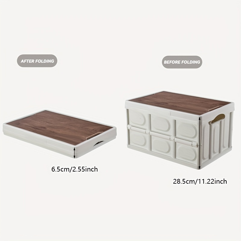 Folding Storage Box  Convenient and Stylish Organizational