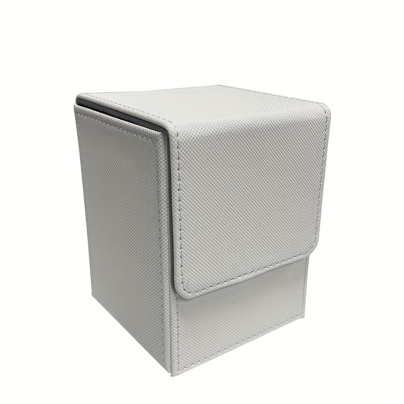 Card Deck Box For Mtg Card Storage Box Fits 100 Double - Temu