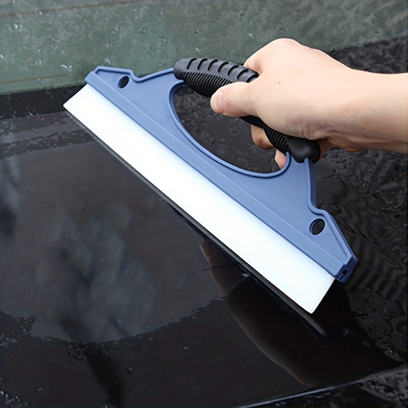 Silica Gel Water Wiper Car Window Squeegee Car Glass Cleaner - Temu