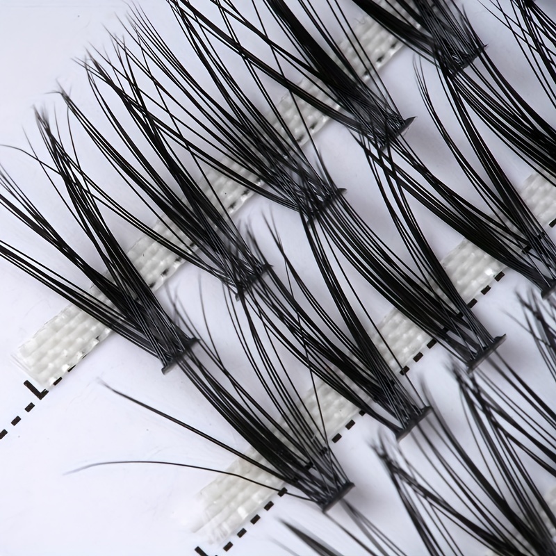 3 Rows 60 Cluster Lashes 3D Self Grafting False Eyelashes