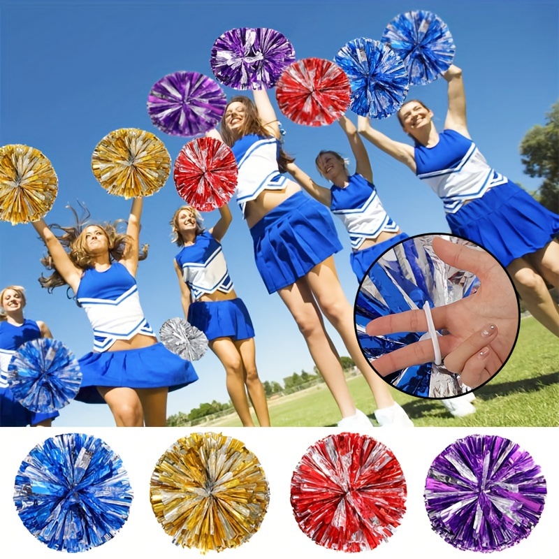 Spirited Cheerleader Pom Poms Perfect Accessory For - Temu