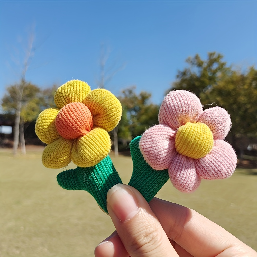 Cute Colorful Bouquet Flower Brooch Creative Pin For Girls - Temu