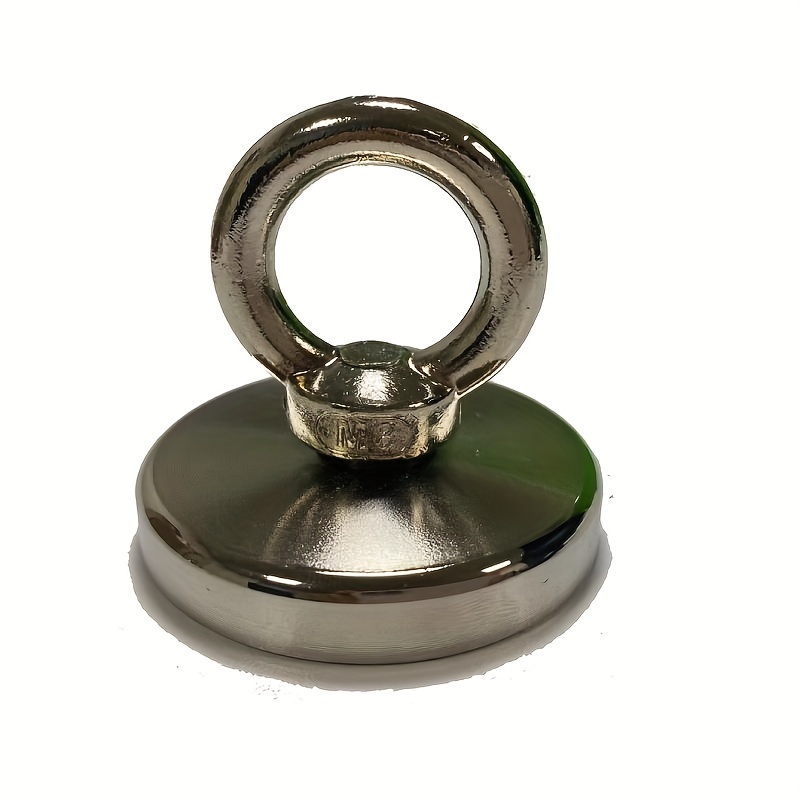 Neodymium Fishing Magnet, Super Strong Pulling Force Rare Earth Magnet with  Ring, Magnetic Tool for Salvage Retrieval and Recovery (25mm): :  Industrial & Scientific