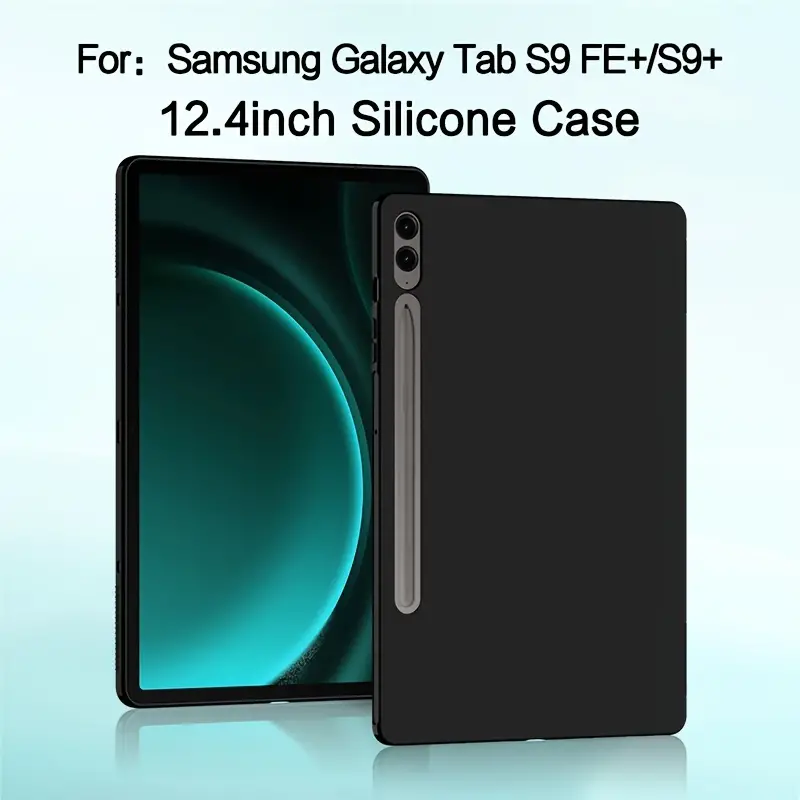 Tab Temu Case Cover S9 - Silicone Case S9+ Fe+ For Galaxy