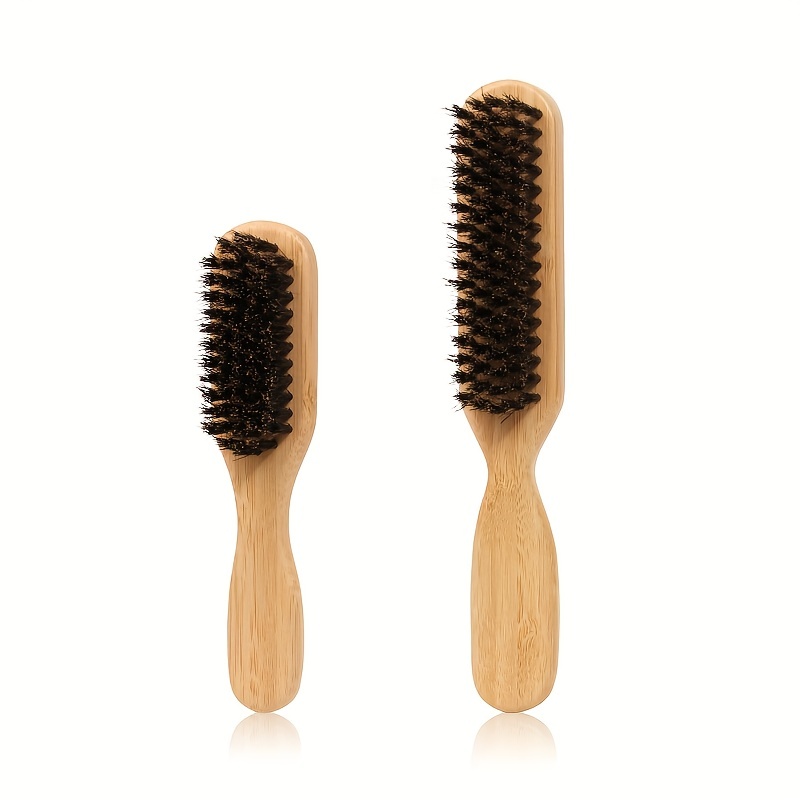 Large Long Small Bottle Cleaning Brush With Wood Bamboo