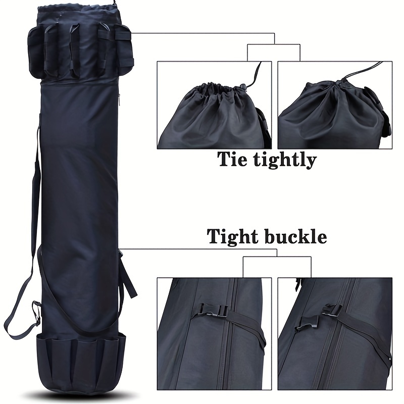 Multifunctional Fishing Rod Bag Single Shoulder Pole - Temu