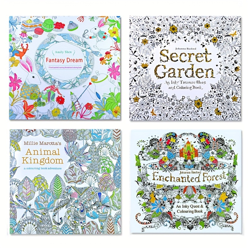 Compra online de 1pc desenho pintado à mão mandalas padrão livro para  colorir para mulheres homens livros de alívio de estresse