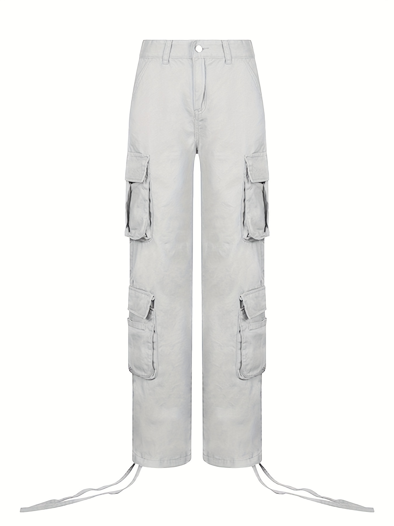 Olivia Mark – Premium Pocketed High-Waisted Cargo Pants with Innovative  Design