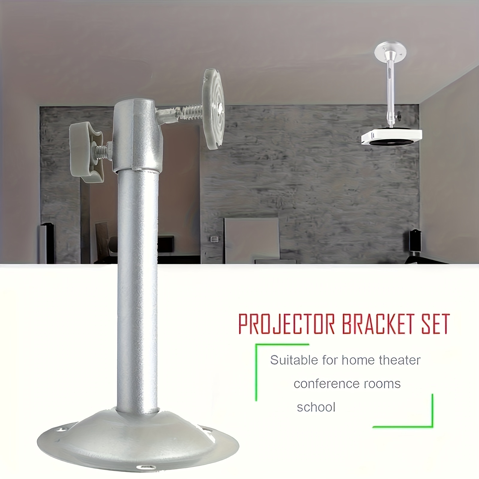 Soporte Pared Proyector Plegable Universal Soporte Pared - Temu