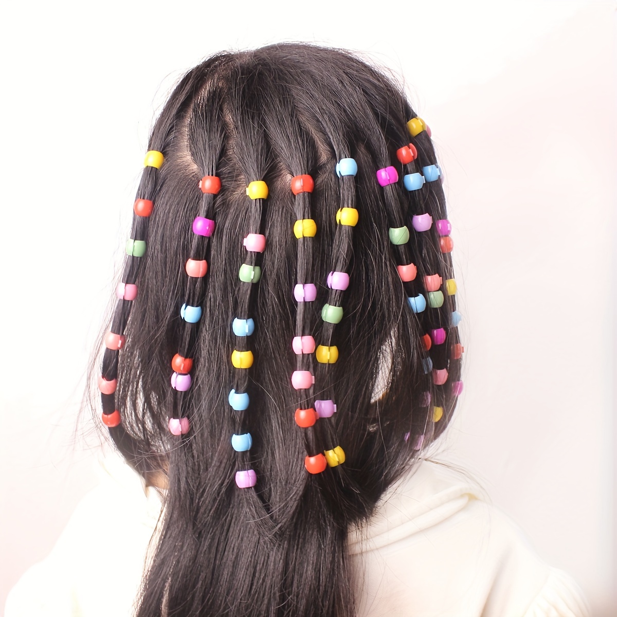 Braided Hair Beads Trendy Hair Accessories For Baby Girls - Temu