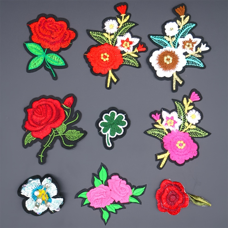 Clothing Stickers Embroidered Patches For Clothing Sewing - Temu