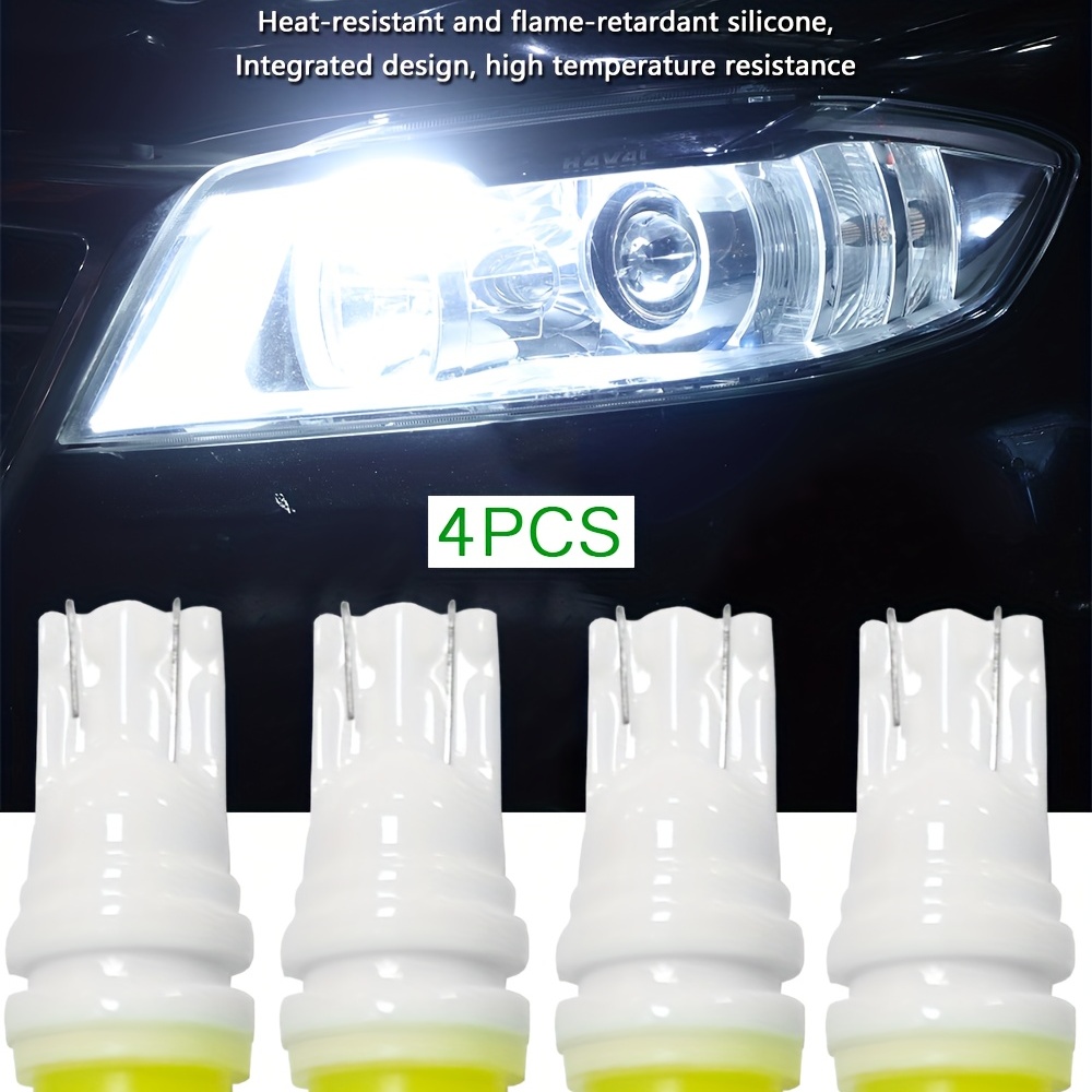 2PCS T10 W5W WY5W 2016 Super Bright LED Canbus No Error Car Interior  Reading Dome Lights Auto Parking Lamp Wedge Tail Side Bulbs