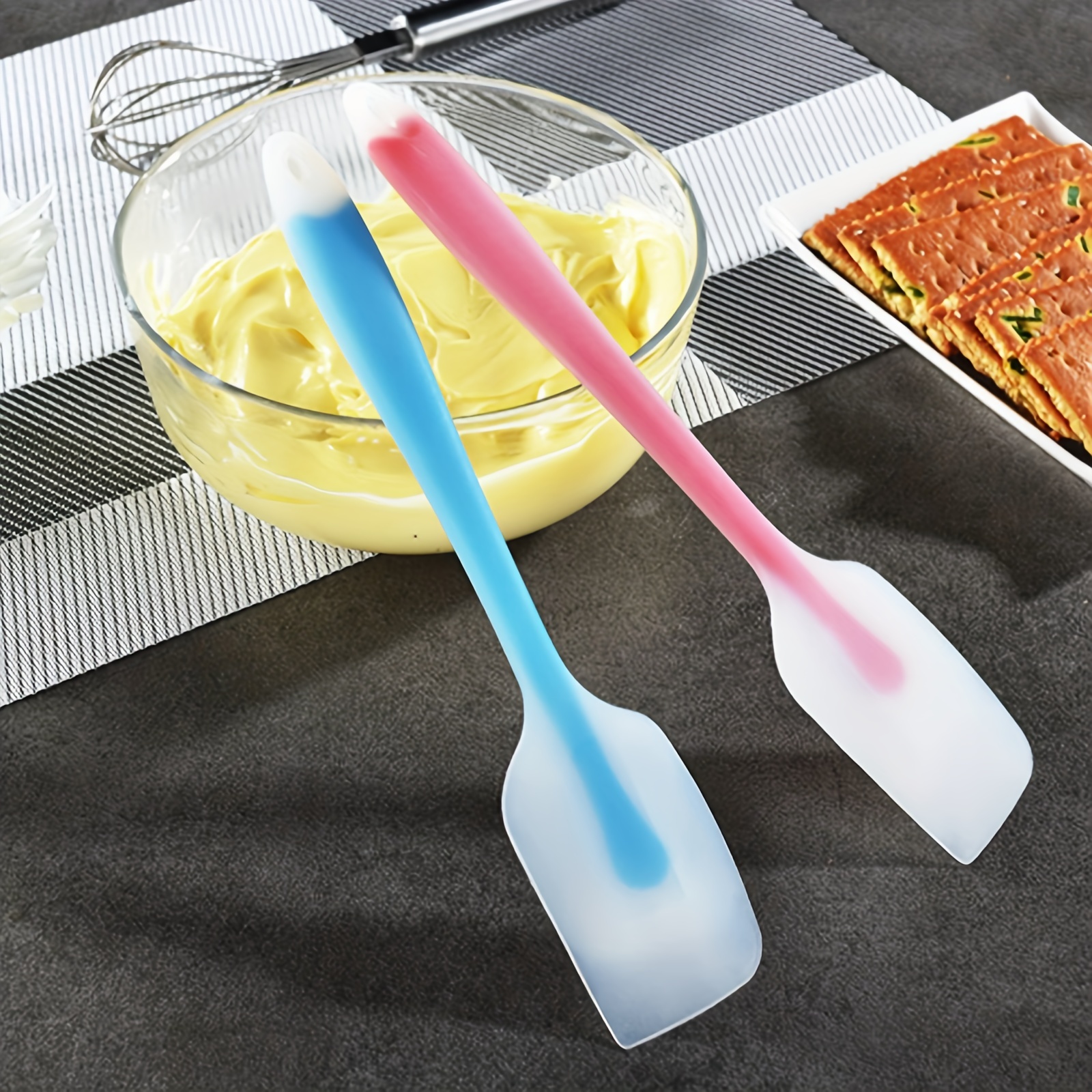 Silicone Spatulas Heat Resistant Flexible Spatula Kitchen - Temu