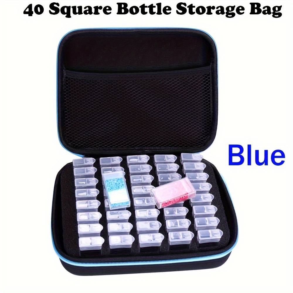 Square Bottle Diamond Painting Storage Bag Tools 5d Diy - Temu