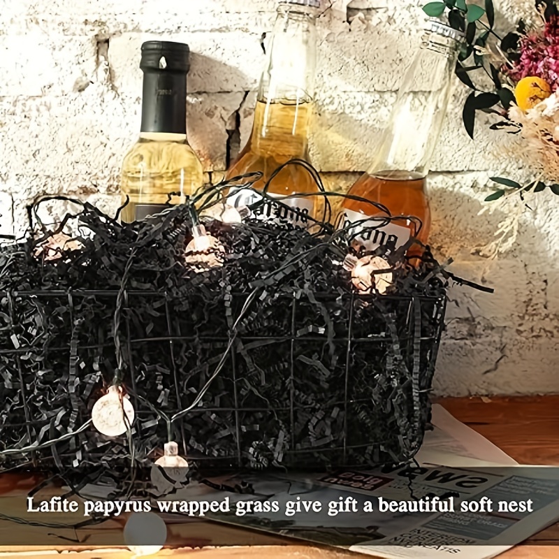 Pleated Raffia Gift Box Filling Paper - Temu