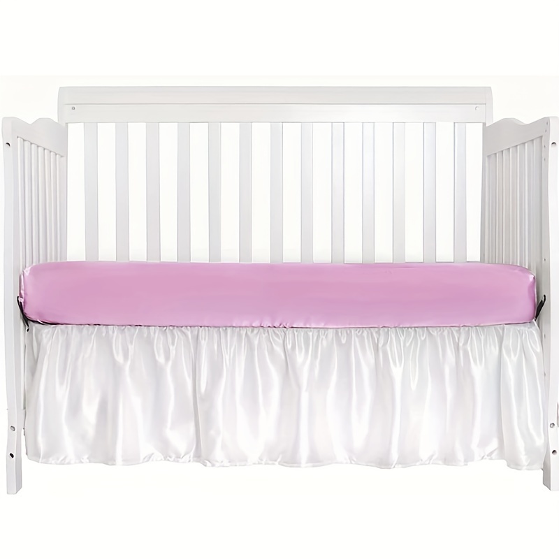 Pro Satin Crib Sheets for Baby, Soft Fit Crib Sheets