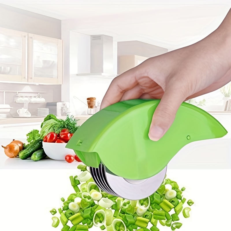 Manual Kitchen Wire Drawing Cutter Tool Peeler Green Onion Shredder Slicer