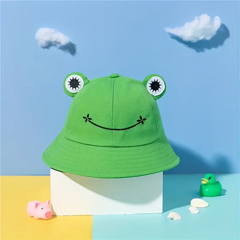 Cute Frog Hat Female Spring And Summer Fisherman Hat Cartoon