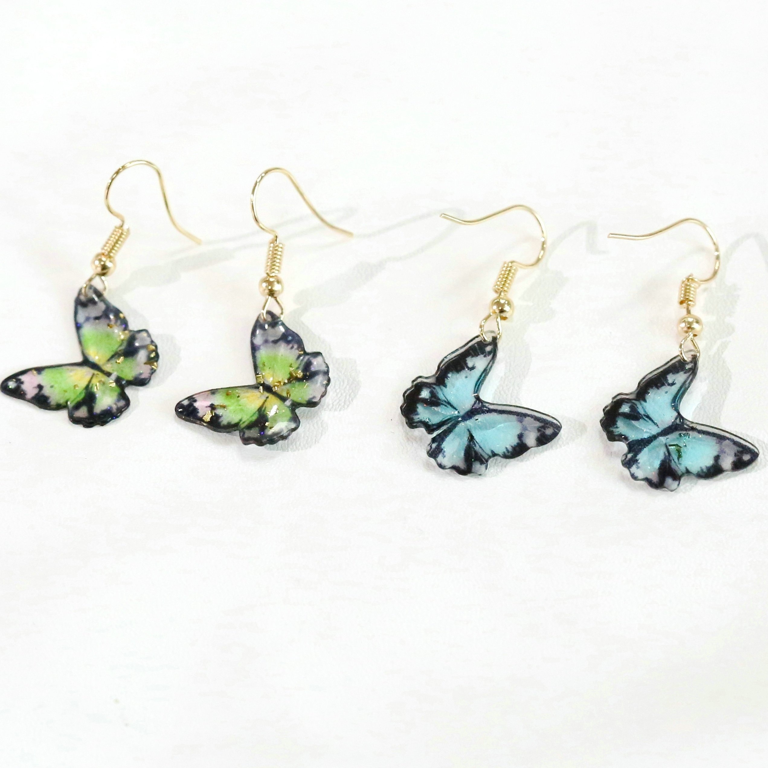 Shrinky Dink Butterfly Earrings : r/jewelrymaking