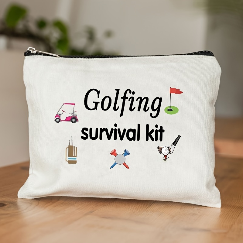 1 Stück Golf Survival Kit Make-up Tasche, Golf Geschenk Golf Zubehör  Geschenk Für Mama Golfer Humor