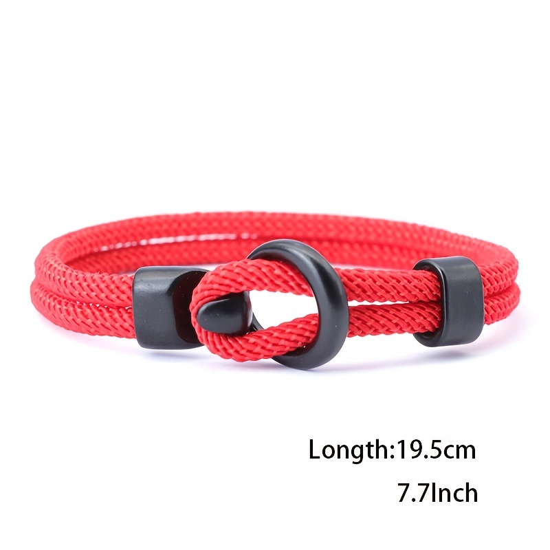 Men's Minimalist Rope Bracelet String Bracelet