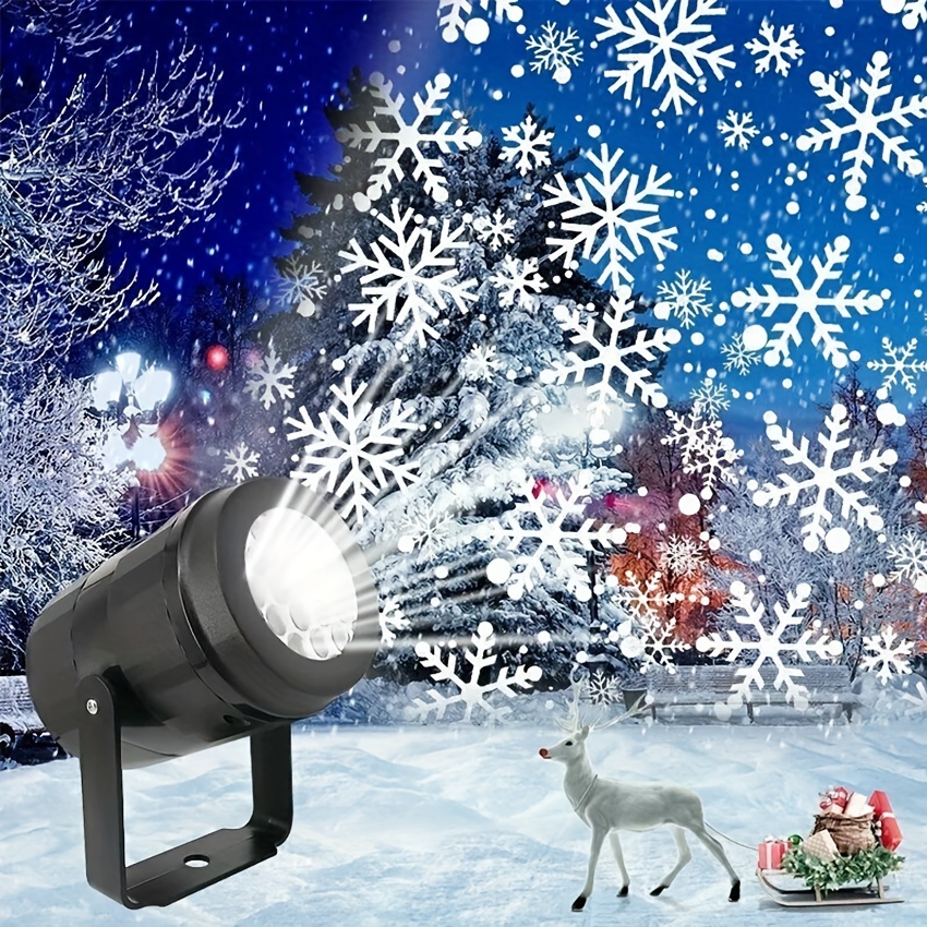 Projecteur lumineux 2023 pour Halloween et Noël – Intérieur et extérieur –  Lumière LED