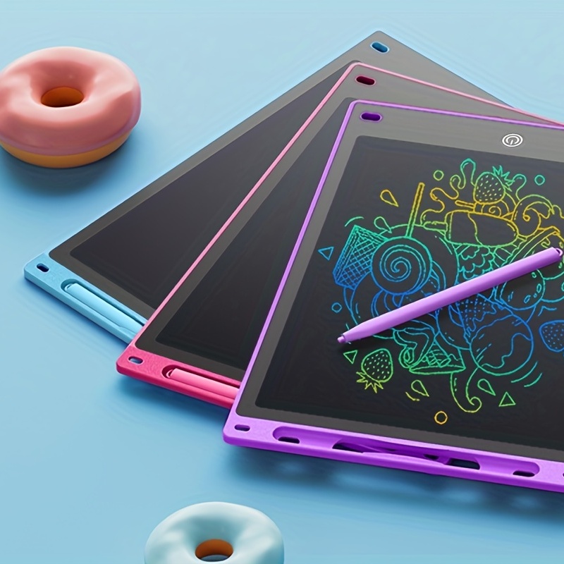 Lcd Writing Tablet Doodle Board With Lock Key Drawing Pad - Temu