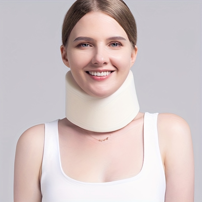 Soft Foam Neck Brace Cervical Collar Adjustable Neck Support - Temu