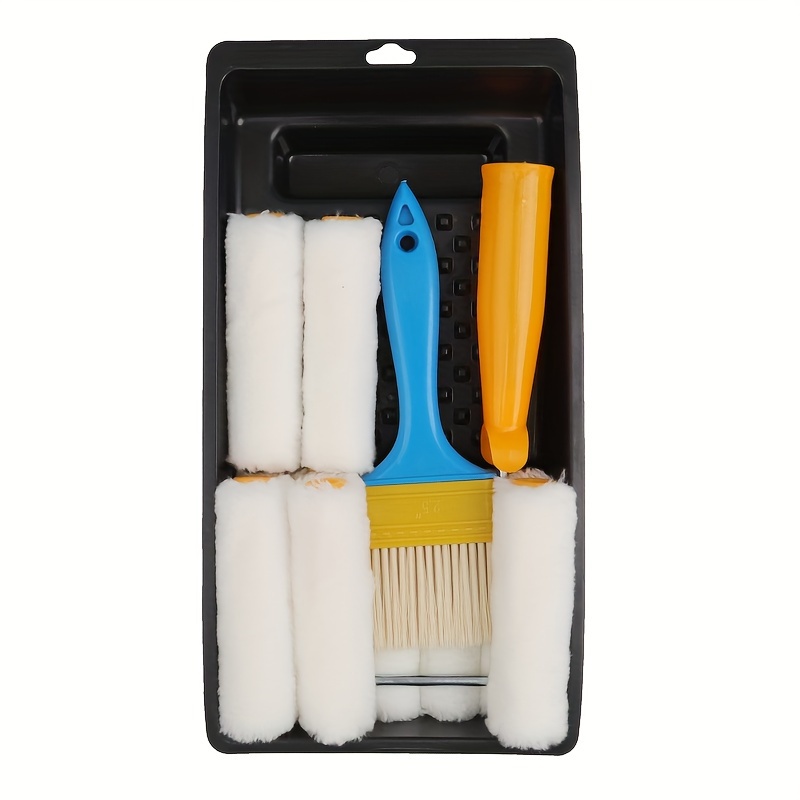 Paint Roller Tool Set Mini Small Roller Large Roller - Temu