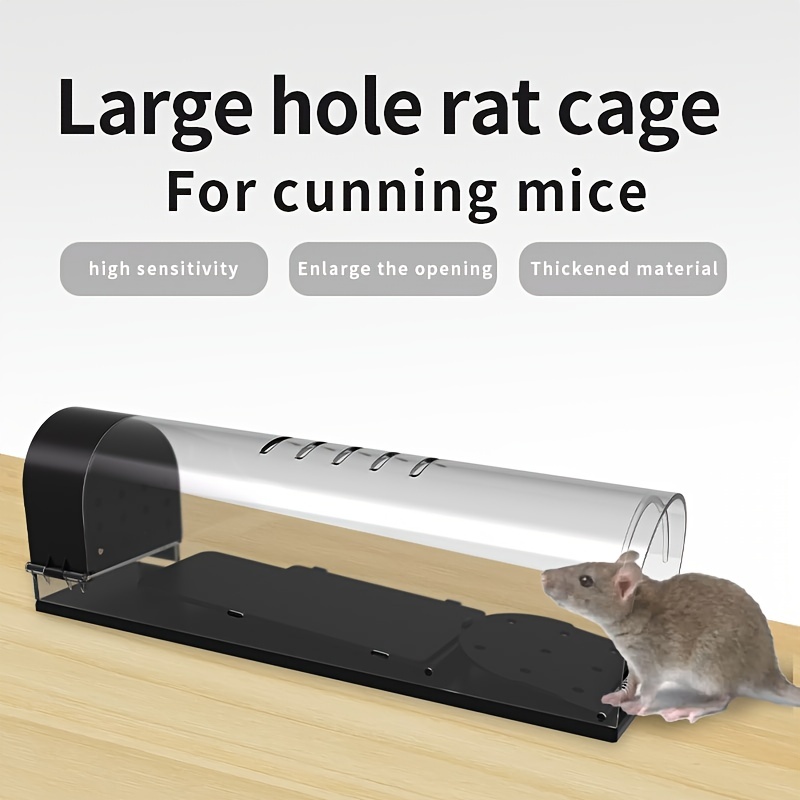 Rat Cage Mice Rodent Animal Control Catch Bait Hamster Mouse Trap Humane  Live Home High Quality Rat Killer Cage - Temu