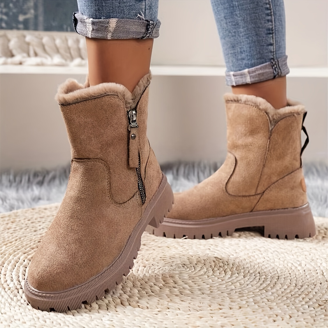 Women Ankle Boots - Temu Canada