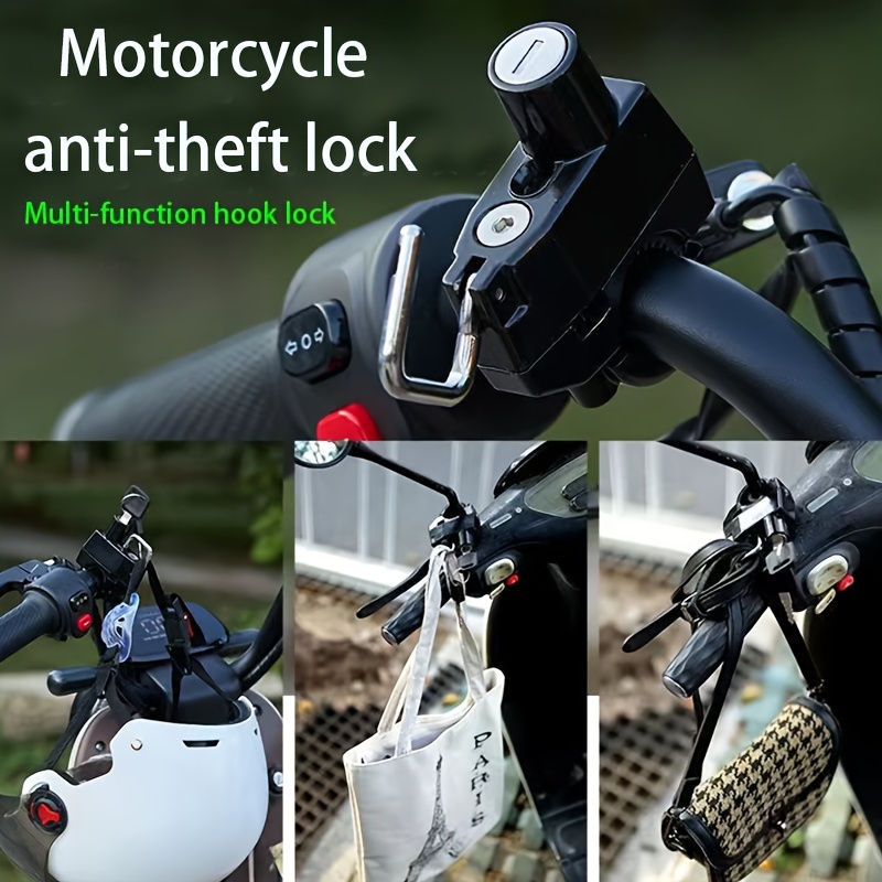 Motorcycle Helmet Lock Helmet Anti theft Lock Motorcycle - Temu