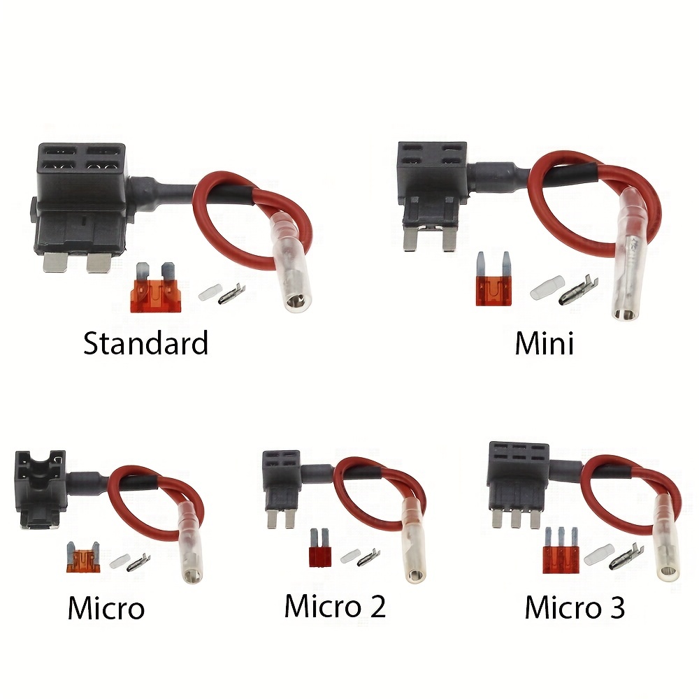 Porte fusible 12V Add a circuit TAP Adaptateur Micro Mini - Temu