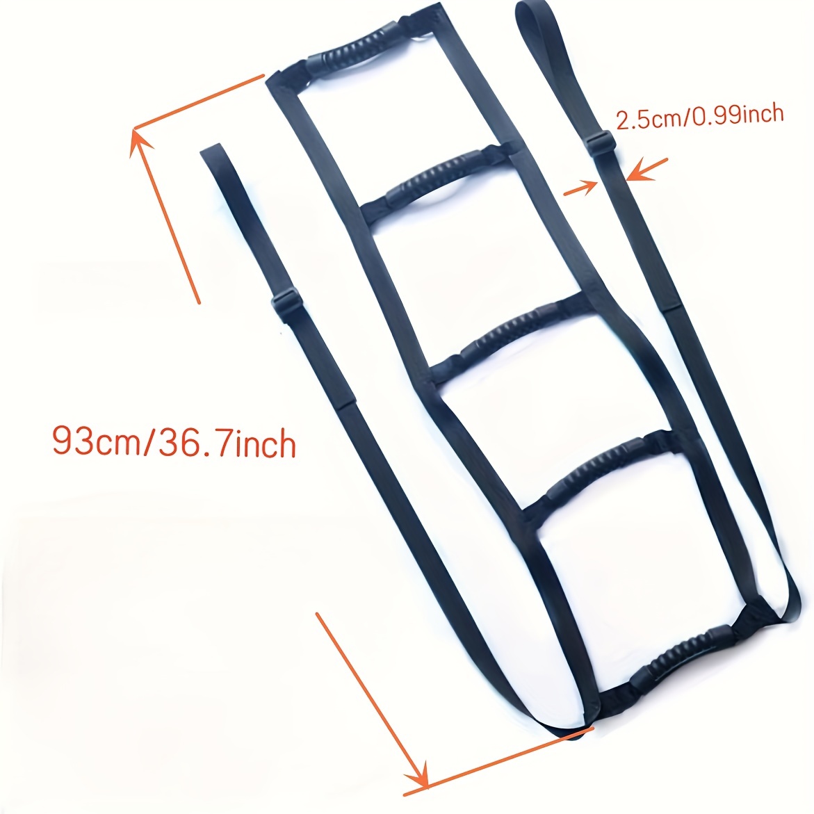 Bed Ladder Assist Bed Ladder Straps With Handles 4 Handle - Temu