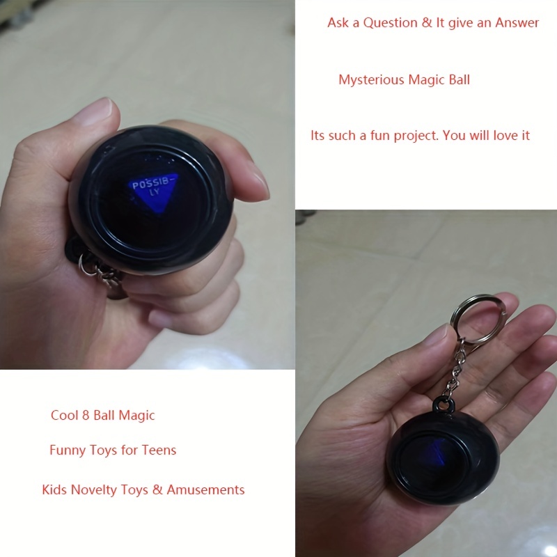 Magic 8 Ball, Classic Fortune Telling Teller Original Game, New Magic 8 Ball  Toys And Games, Retro Theme Fortune Teller, Ask A Question And Turn Over  For Answer - Temu