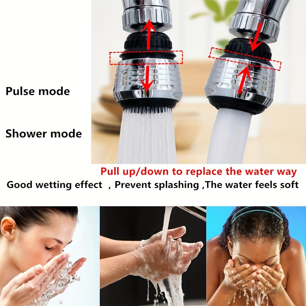 360°Rotating Faucet Nozzle Tap Water Faucet Water Filter Splash-proof  BoostP2 TS