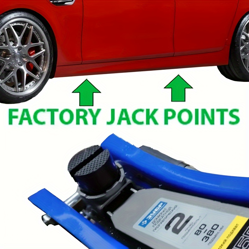 Jack Rubber Blocks Car Jack Rubber Pads Support Blocks Jack - Temu