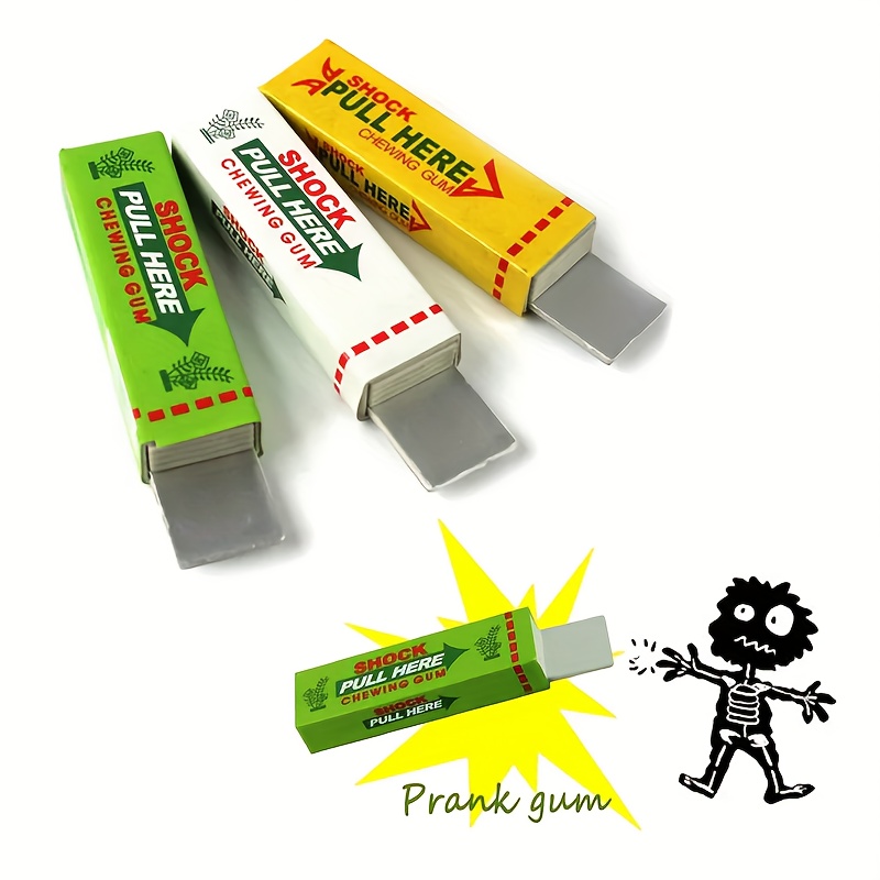 Choc électrique blague chewing-gum shocking jouet cadeau gadget farce drôle
