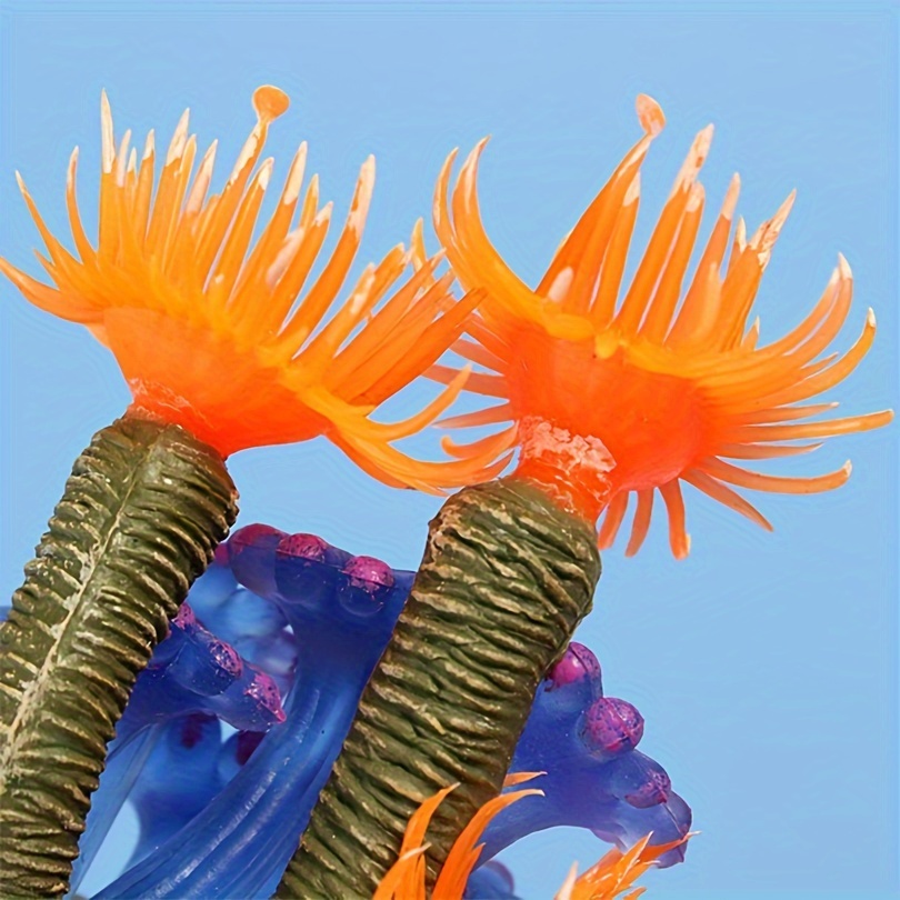 AIMIMI Aquarium Coral Polyresin Ornaments, Fake Artificial Simulation  Lifelike Coral Underwater Plants for Home Fish Tank Wedding Table Landscape  Decoration1 pcs,E : : Pet Supplies
