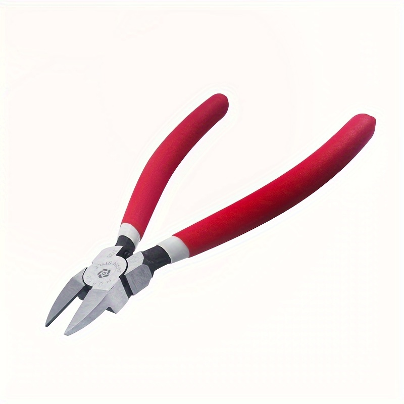 Wire cutters Electrical hardware insulated pliers 6 inches industrial  pliers Flat jaw vice pliers