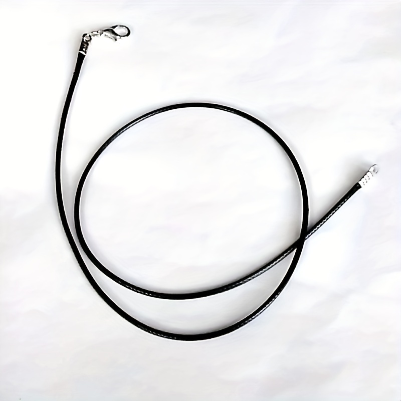 0.5-3mm Corde Cirée Noire Fil Ciré Cordelette Collier Corde Pour La  Fabrication De Bijoux Bracelet DIY Fournitures D'artisanat - Temu Belgium