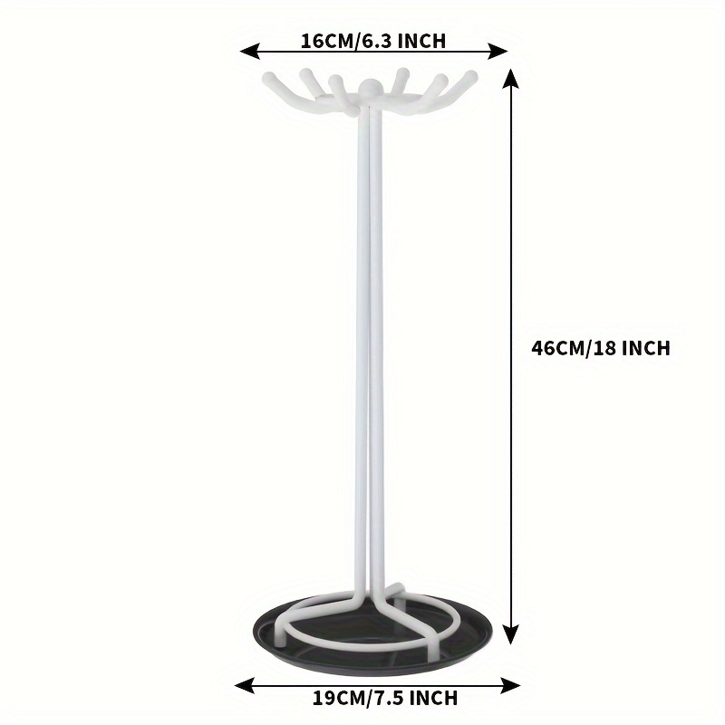 43cm appendipentola a parete, con 10 ganci per pentola sospesa, scaffale da  cucina, mensola da cucina, appendiabiti da cucina, porta utensili da cucina,  porta attrezzi, nero