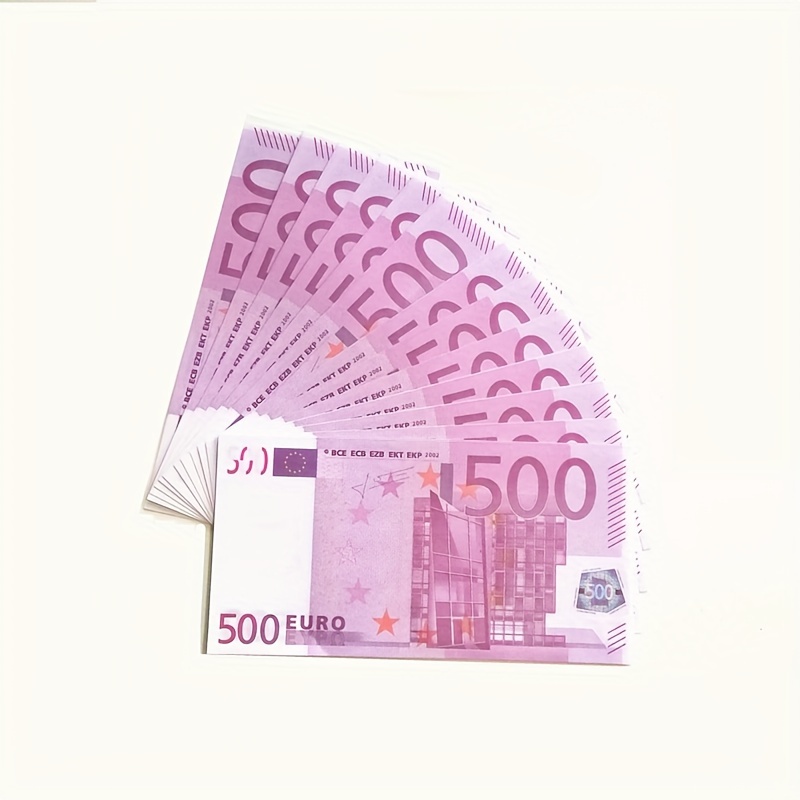 Prop 10 20 50 100 Fake Banknotes Movie Copy Money Faux Billet Euro Play  Collection And Gifts267R From Nulipinbo43, $12.07