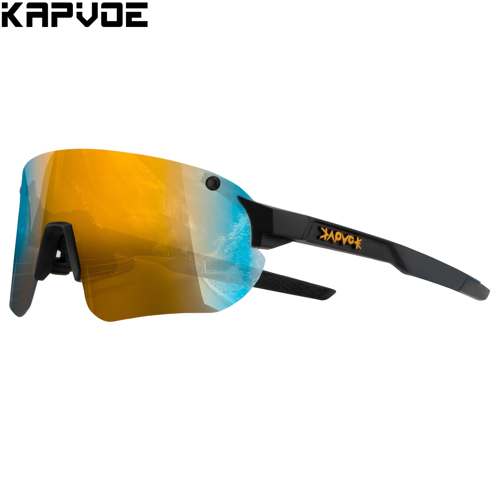 Kapove Cycling Sunglasses UV400 Running Sunglasse Outdoor Sports